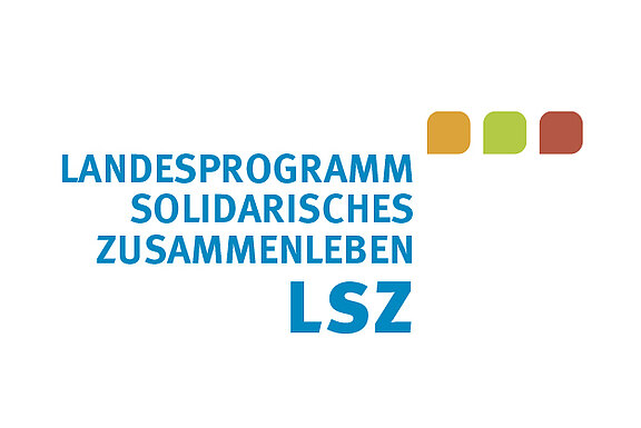Logo Landesprogramm „Solidarisches Zusammenleben der Generationen“ (LSZ)  