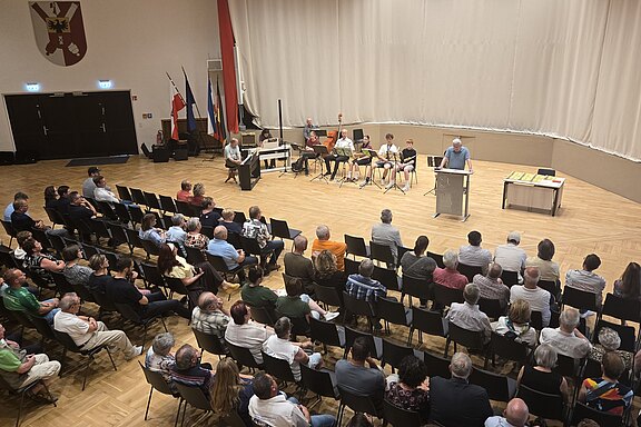 Übersichtsbild Übergabeveranstaltung  