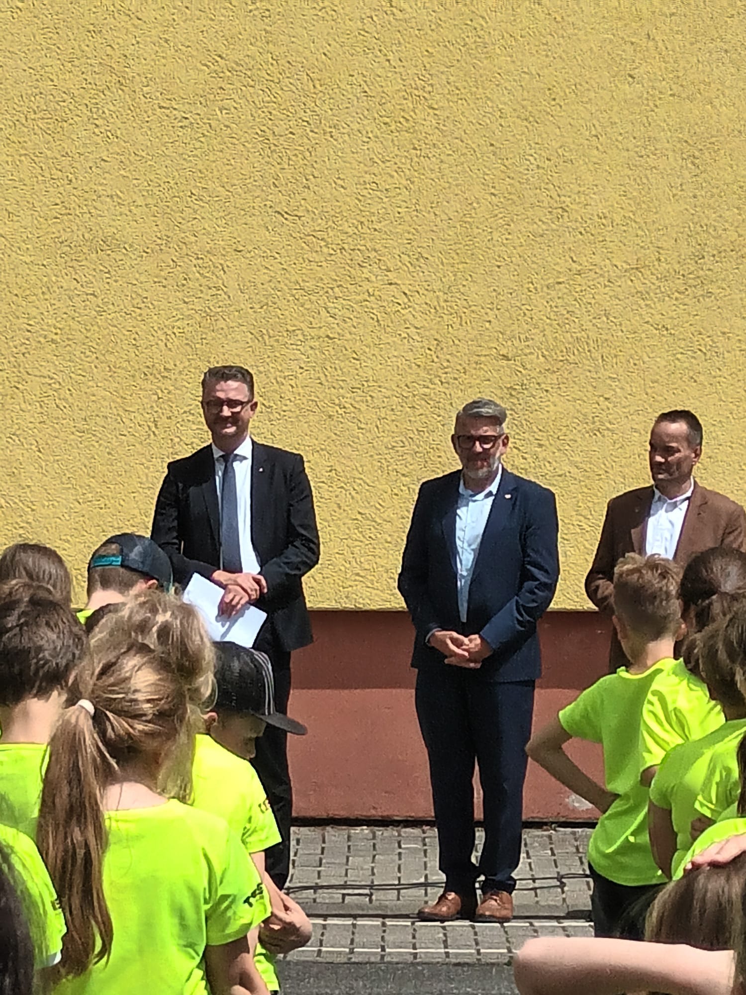 Übergabe des Fördermittelbescheides