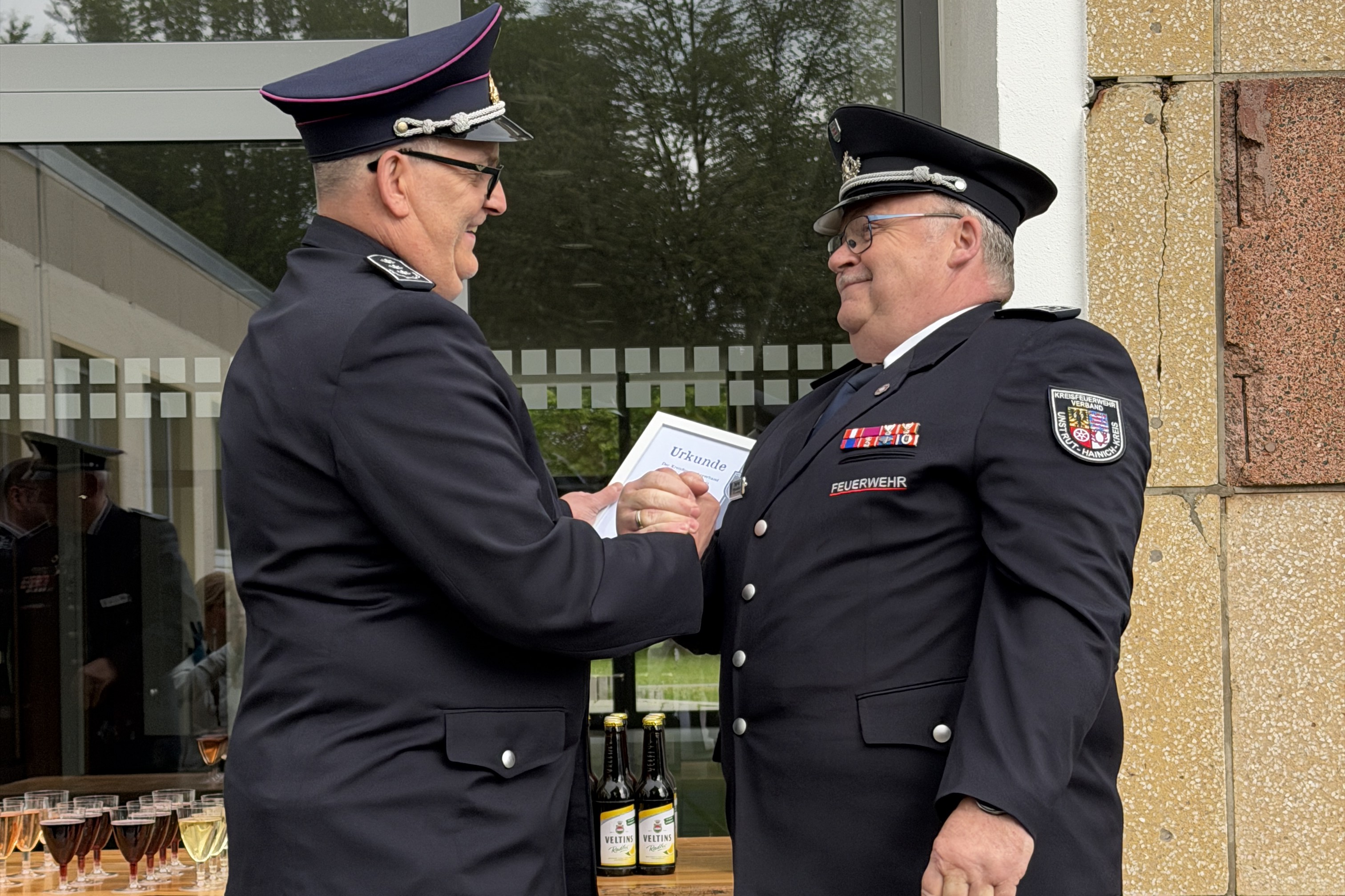 Artikelbild Ehrung für Engagement im Feuerwehrwesen