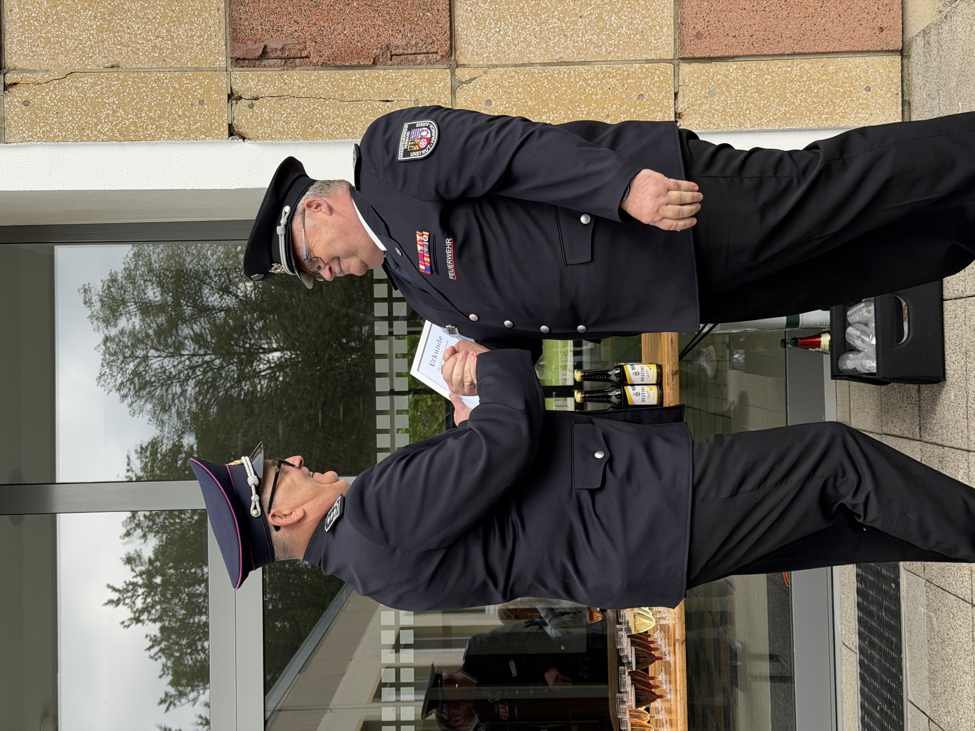 Artikelbild Ehrung für Engagement im Feuerwehrwesen