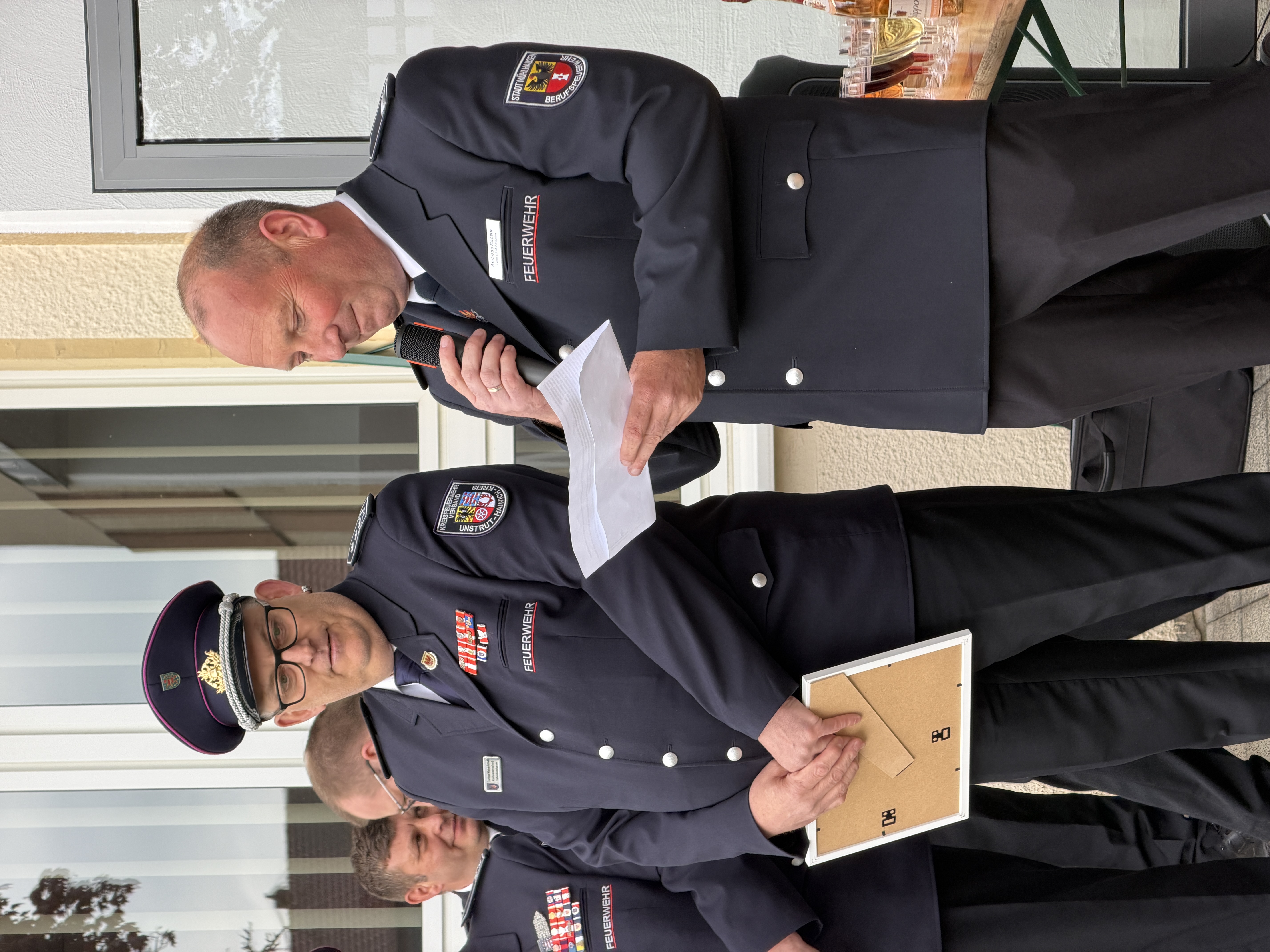 Artikelbild Ehrung für Engagement im Feuerwehrwesen